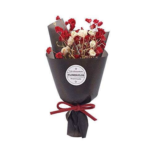 Gypsophila Flor eterna Regalo romántico Hecho a Mano Flor Delicado Ramo pequeño Flor Seca joyería Boda cumpleaños-P04