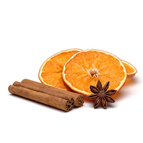 H HANSEL HOME Mikado Reposicion 250 Ml Sin Varillas (Canela Naranja, 6 Pcs)