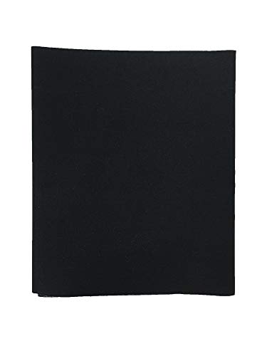 Haberdashery Online 1 Parche Termoadhesivo, Tela reparadora para pantalón. 40X12 cms (1. Negro)