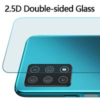 HAFURY GT20 Smartphone 4G Dual Sim, （2020） Teléfono Movil Android 10.0 Pantalla 6.4" 4200 mAh 128GB ROM 6GB RAM 12MP Cámara Principal AI Cinco Cámara Face ID, Verde crepúsculo