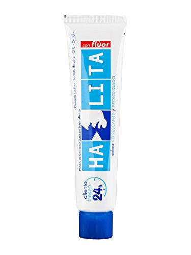 HALITA Pasta Dental 75 ML, Negro, Normal