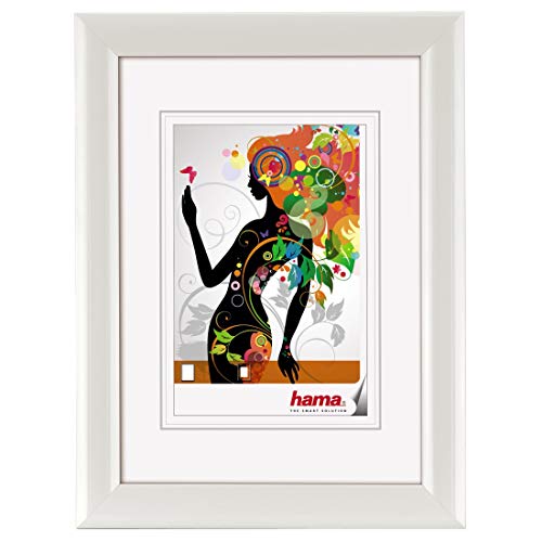 Hama "Malaga 20 x 30 cm Blanco - Marco (De plástico, Blanco, 13 x 18 cm, 200 mm, 300 mm)