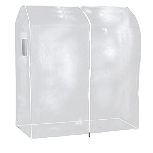 Hangerworld - Funda protectora perchero Burro Portátil 120cm, Transparente