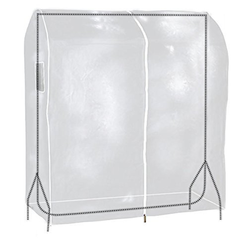 Hangerworld - Funda protectora perchero Burro Portátil 120cm, Transparente