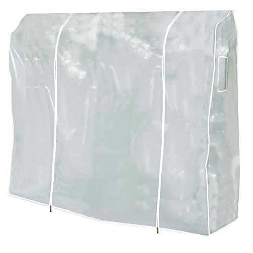 Hangerworld Funda Protectora Perchero Burro Portátil 152cm Transparente Cremallera Doble Bolsillo Documentos