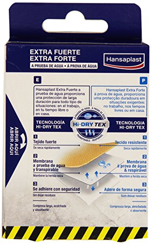 Hansaplast Apósito Extra Fuerte - 16 Unidades