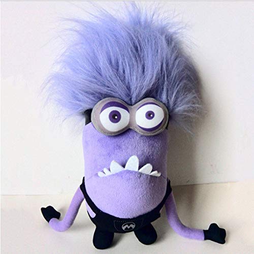 Hanyyj Peluches Púrpura Minions Muñeco De Peluche GRU, Mi Villano Favorito Mismo Párrafo Juguetes De Peluche Divertidos Niñoschildren'S Peluche Regalo 30Cm