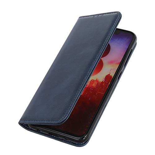 HAOTIAN Funda para UMIDIGI S5 Pro Case Billetera, Suave PU Cuero Flip Carcasa, con Soporte/Tapa Tarjetas/Atracción Magnética, UMIDIGI S5 Pro Flip Estuche, Azul