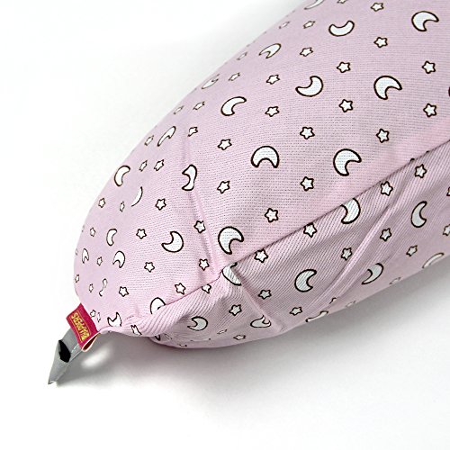 HAPPERS Cojín Lactancia Compacto Algodón Lua Rosa