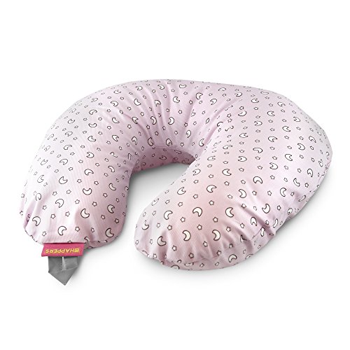 HAPPERS Cojín Lactancia Compacto Algodón Lua Rosa