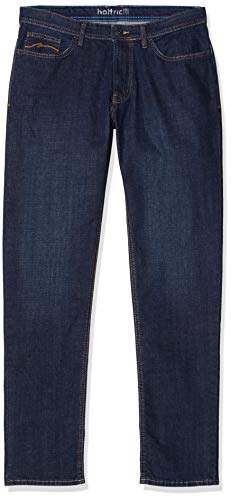 Hattric 688525 Vaqueros Rectos, Blau (Indigo 42), 34W x 36L para Hombre