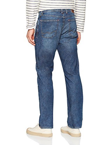 Hattric Herren Jeans Hunter-688525 Vaqueros Straight, Azul (Medio Azul 42), 44W x 32L para Hombre