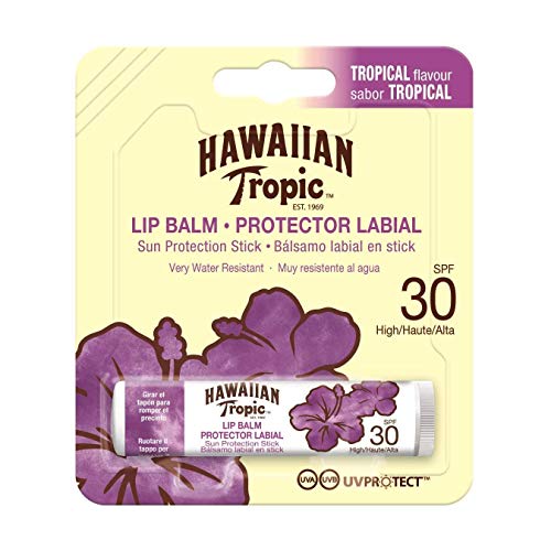 Hawaiian Tropic PACK Facial Piel Sensible - Kit de Protección Solar con Loción Aftersun Silk Hydration 180ml + Crema Solar Protectora Facial para Piel Sensible SPF 50 + Bálsamo Protector Labial SPF 30