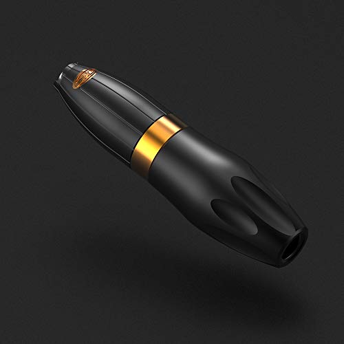 HAWINK Máquina rotativa de tatuaje Cartuchos cortos Pluma Motor sin núcleo para tatuadores profesionales Naranja CNC-M-P5-8