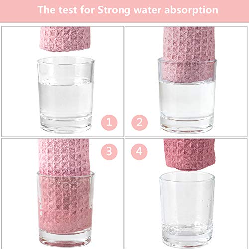 HBselect 3 Toallas para El Cabello Turbante para Bañar Absorbe Humedad con Botón Gorro Ducha Multicolor para Secar El Pelo