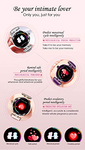 HDJX Pulsera Bluetooth Deportes Paso a Paso Corto Mensaje Recordatorio Multifuncional Moda Reloj Pulsera Deportiva Impermeable Pulsera Plata