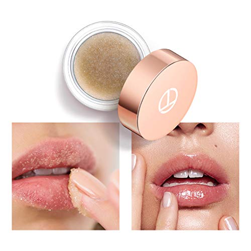 heacker Labios Labial Hidratante Crema Exfoliante exfoliación Completa Eliminar la Piel Muerta Suavizar Las líneas Mujeres Cuidado de los Labios