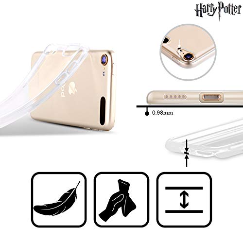 Head Case Designs Oficial Harry Potter Gryffindor Crest Prisoner of Azkaban I Carcasa de Gel de Silicona Compatible con Apple Touch 6th Gen/Touch 7th Gen