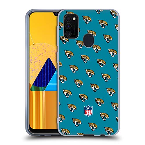 Head Case Designs Oficial NFL Patrones 2017/18 Jaguares de Jacksonville Carcasa de Gel de Silicona Compatible con Galaxy M30s (2019)/M21 (2020)