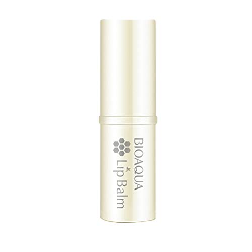 Healifty Bálsamo de labios hidratante natural, 4 g, para mujer, cuidado suave