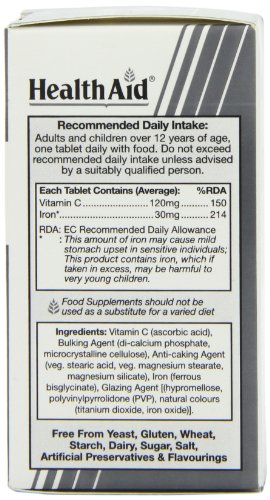 HealthAid Iron Bisglycinateablets - 30 Tablets