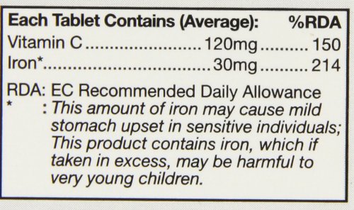 HealthAid Iron Bisglycinateablets - 30 Tablets