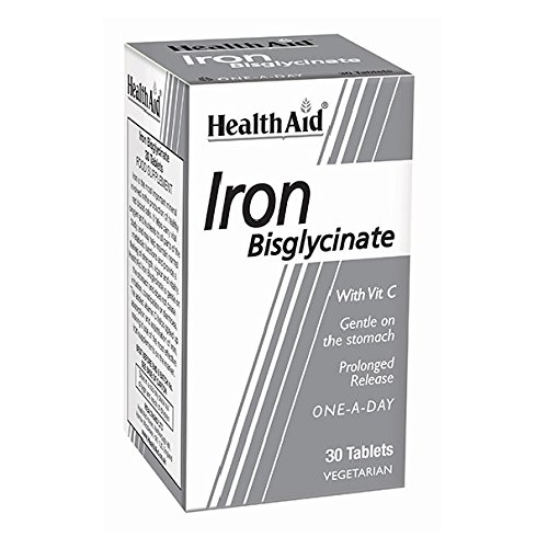HealthAid Iron Bisglycinateablets - 30 Tablets
