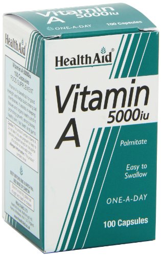 HealthAid Vitamin A 5000iu - 100 Capsules