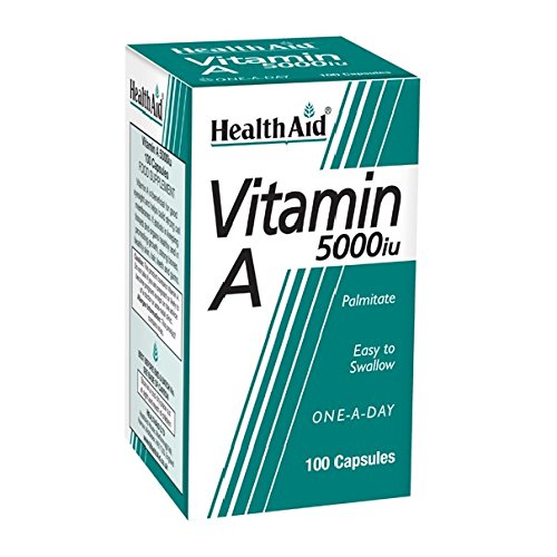 HealthAid Vitamin A 5000iu - 100 Capsules