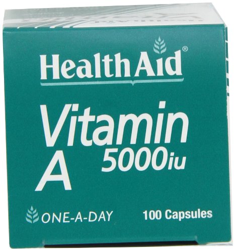 HealthAid Vitamin A 5000iu - 100 Capsules