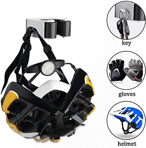 Hebilla De Estacionamiento De Bicicletas, Clip De Soporte De Almacenamiento Vertical para Bicicleta De Carretera De Bicicleta De MontañA para El Espacio Vertical De La Pared Del JardíN (Black(S,4))