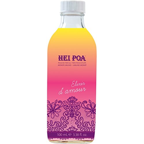 Hei Poa, Aceite corporal (Monoï Puro de Tahití, Perfume Umuhei) - 100 ml.