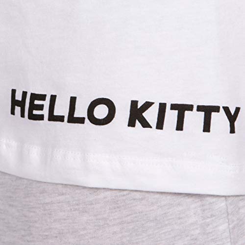 Hello Kitty Pijama para Mujer Gris Size Medium