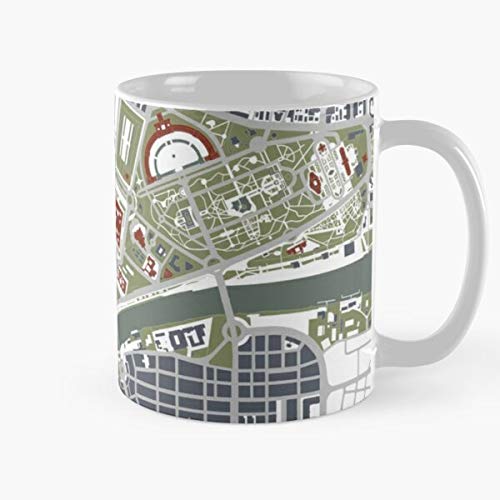 hellofresh Luisa Map Andalussia Giralda Guadalquivir Maria Maps Park Seville Spain Best Mug Tiene 11oz de Mano Hechas de cerámica de mármol Blanco
