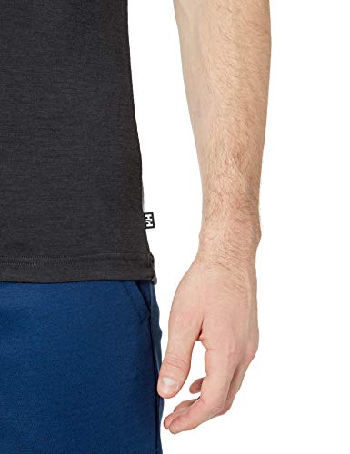 Helly-Hansen - Polo de Lana Merina para Hombre, Ligera, de Lana Merina, Hombre, 49320, marrón, Small