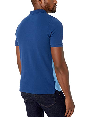 Helly-Hansen Salt Color Block Polo de algodón para Hombre, Hombre, 33939, 541 Catalina, Extra-Large