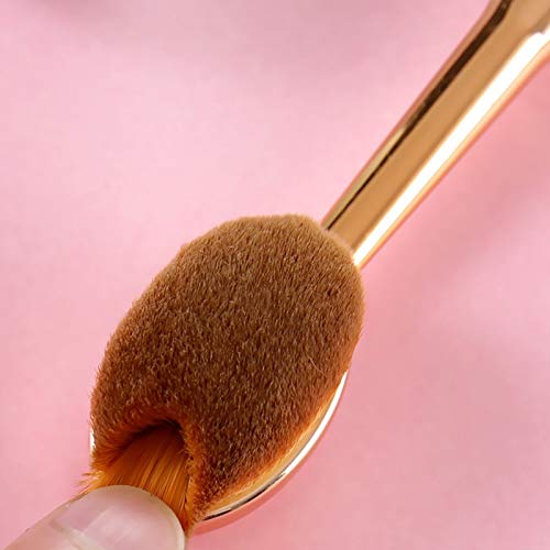 HEMFV Los Pinceles de Maquillaje Start Makers Set de Pinceles de Maquillaje Natural Vegan Pro Cosmetics Kabuki Brush Pincel de Maquillaje Extremadamente Suave Pincel de Maquillaje