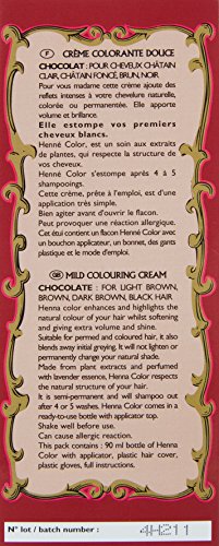 Henné color crema colorante Rubio Cobre Dorado