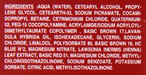 Henne Color, Tinte de henna para el cabello, rojo intenso, 90 ml