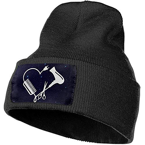 Henry Anthony Unisex Beanie Hat Peluquería Retro con puño Liso Cráneo Sombrero de Punto Gorra de fanático de los Deportes