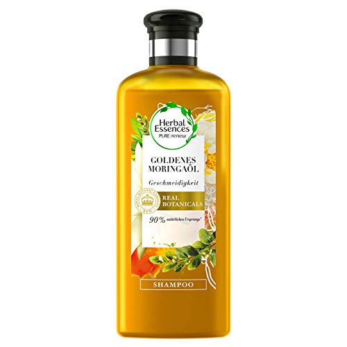 Herbal Essences - Aceite de moringa dorado PURE:renew para darle suavidad al cabello