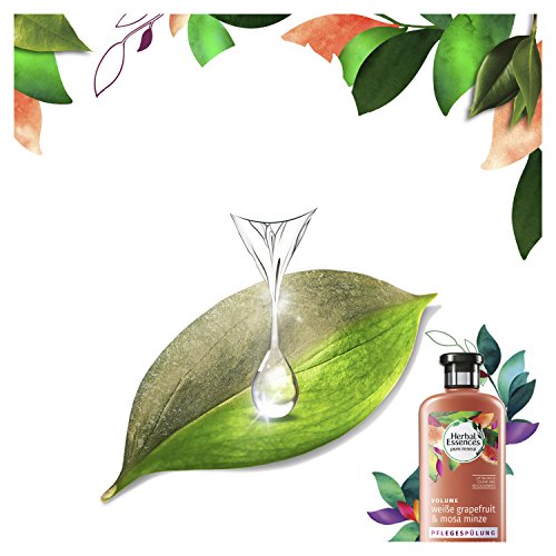 Herbal Essences blanca Pomelo y Mosa Menta Cuidado Enjuague, 400 ml