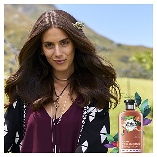 Herbal Essences blanca Pomelo y Mosa Menta Cuidado Enjuague, 400 ml