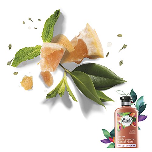 Herbal Essences blanca Pomelo y Mosa Menta Cuidado Enjuague, 400 ml