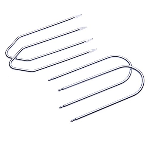 Herramienta de extracción de Radio Coche DIN liberación Teclas Clave Compatible con B-MAX, C-MAX, Fiesta, Focus, Fusion, Galaxy, Ka, Kuga, Maverick, Mondeo, S-MAX Jefe Unidad Reproductor (4 Piezas)