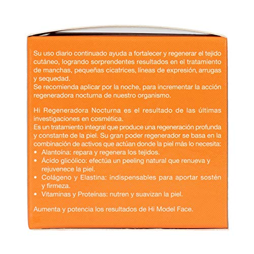 HI MODEL FACE crema regeneradora antiarrugas tarro 50 ml