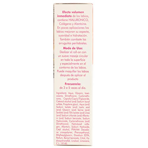 HI MODEL FACE loción aumenta labios con ácido hialurónico roll on 10 ml