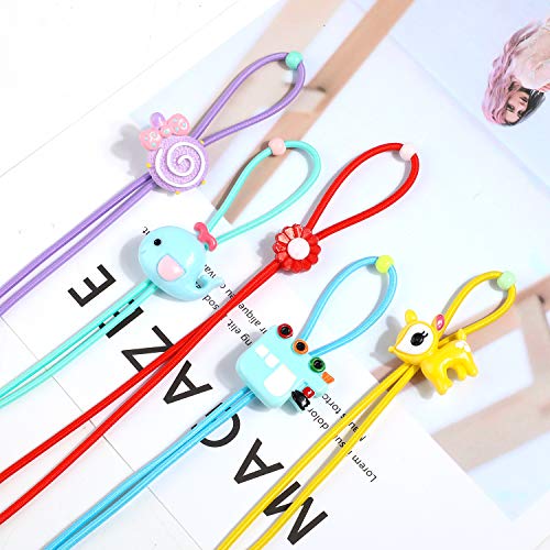 Hifot Correa Gafas niños 5 Piezas, Ajustable Cuerda Gafas de Sol, Retenedor Cadenas Gafas Lectura para niña Nino