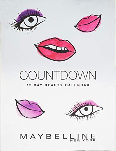 HMWD - Calendario de adviento con cuenta regresiva Maybelline - Regalo maravilloso para sus seres queridos