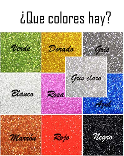 Hoja de Goma eva con Purpurina Tamaño A4 grueso 2mm, Papel Foamy, Papel Decorativo, Hojas de Espuma EVA para Decorar y Manualidades Art-20x30cm (Multicolor) (10 pcs)